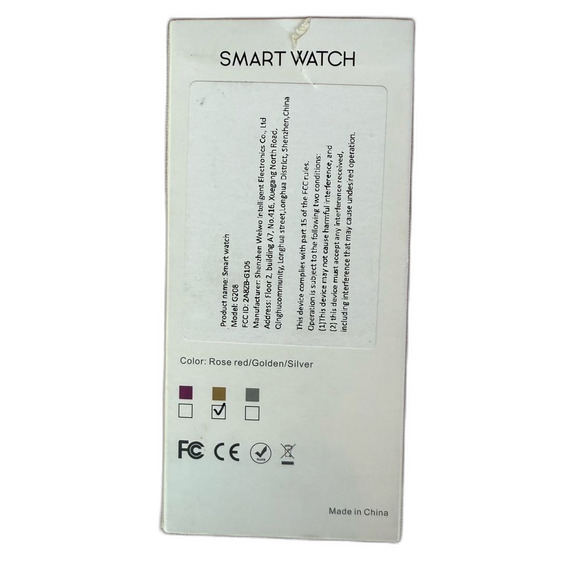 Open Box Homailida Smart Watch Women, Gold, NO CHARGER comes with Extra Band - Picture 3 of 7